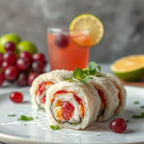 Classic Roll with Grape Lime